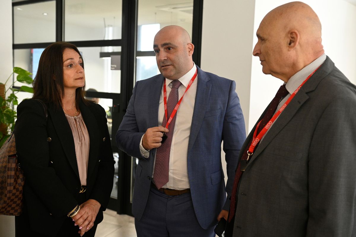 From left - Daphna Smuckler, Mark Attard and John Attard