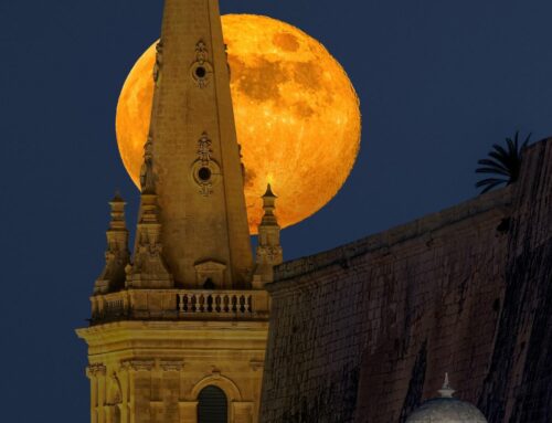 Spectacular Full Moon Photo Spotlights Valletta Skyline Appeal Success